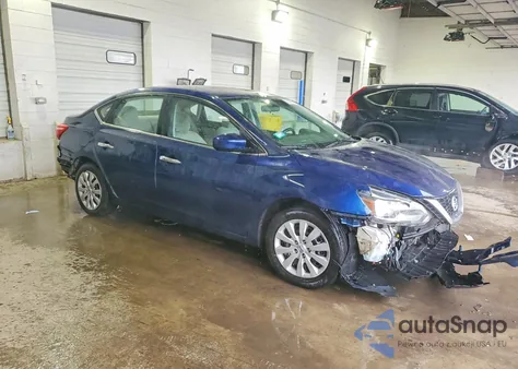 2016 Nissan Sentra S z USA, uszkodzony, nr VIN 3N1AB7AP2GY217913